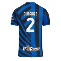 Inter Milan Denzel Dumfries #2 Replica Home Shirt 2024-25 Short Sleeve